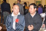 安顺与中国国家画院国画院副院长、导师范扬先生在一起