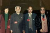 1995年与安徽省美协原主席迟斌先生，泰安市美协主席公丕炎先生及著名画家马新华先生合影于安徽